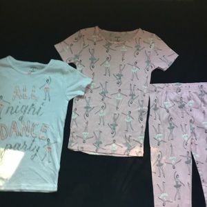 Kids ballerina pajamas